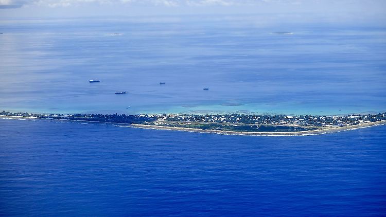 Tuvalu wird Experten zufolge in spätestens 100 Jahren versunken sein.