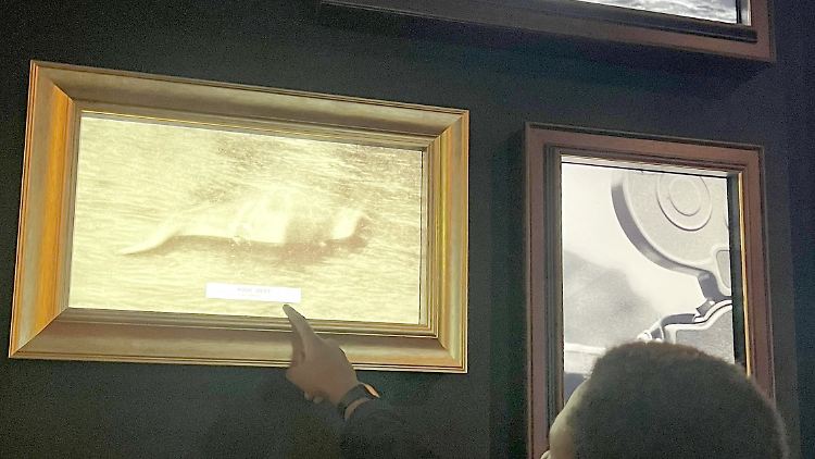 Grays Foto entstand vor 90 Jahren am Ufer des Loch Ness.