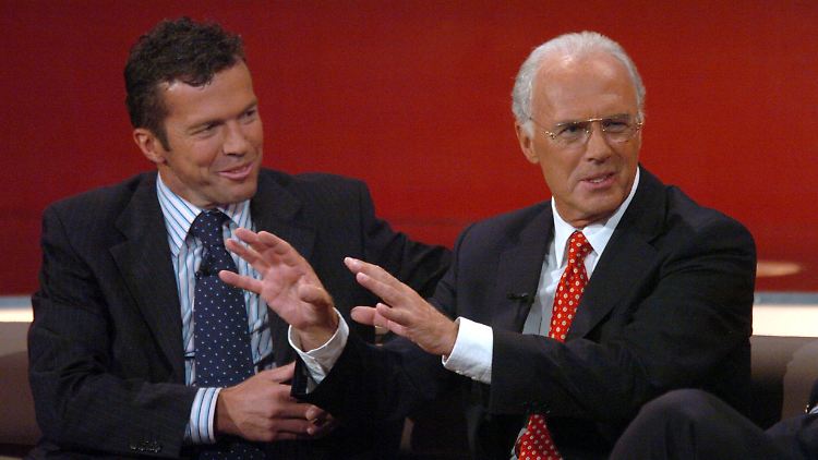 Matthäus und Beckenbauer: Zwei Ikonen des deutschen Fußballs.