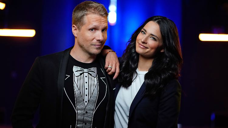 Bei Günther Jauch gibt es sie tatsächlich noch einmal im Doppelpack: Oliver und Amira Pocher.