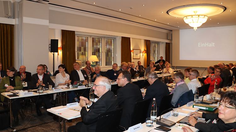 Mitglieder des Synodalen Ausschusses sind die insgesamt 27 Diözesanbischöfe, 27 Delegierte des Zentralkomitees der deutschen Katholiken (ZdK) sowie 20 Personen, die in den Ausschuss gewählt worden sind.