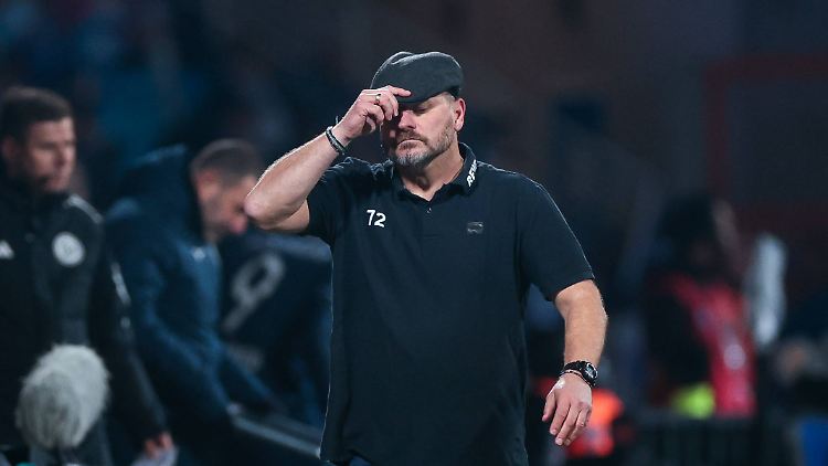 Steffen Baumgart sah eine schwache Vorstellung seines Teams.
