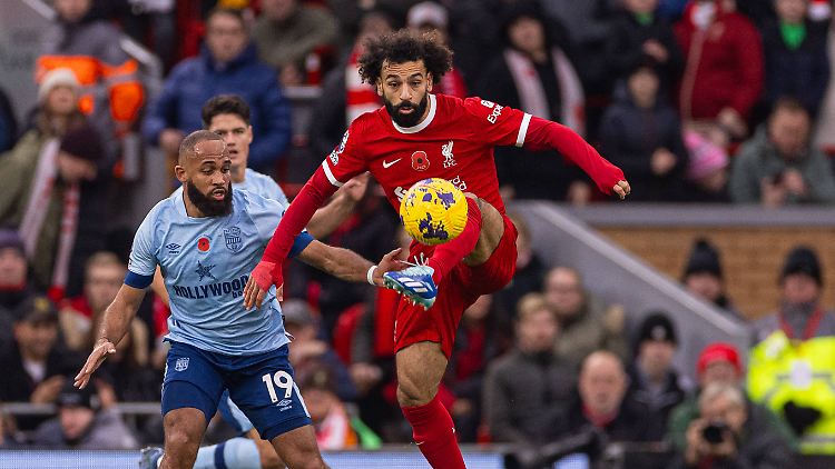 Mohamed Salah ist für den FC Liverpool der Mann des Tages.