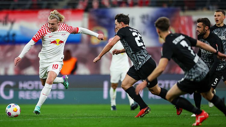 RB Leipzig kämpfte sich gegen den SC Freiburg durch.