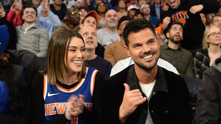 Gleiche Vornamen, gleiche Nachnamen: Taylor Lautner und Taylor Lautner am 1. November.