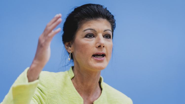 Nach oben soll es gehen: Für Mindestlohn und Spitzensteuersatz, findet Sahra Wagenknecht. 