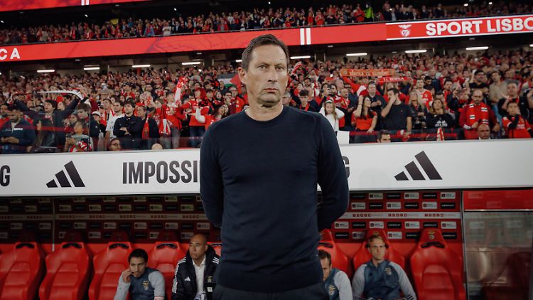 Vor dem Derby mächtig angespannt: Benfica-Coach Roger Schmidt.