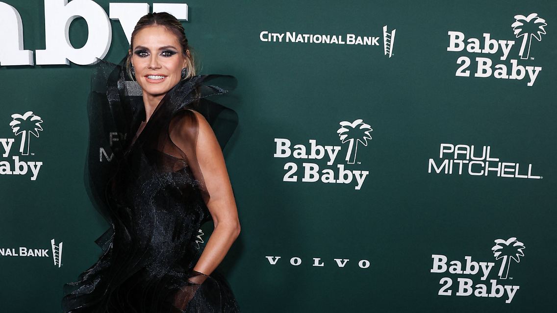 Neben Heidi Klum waren auch Stars wie Kim Kardashian oder Model Hailey Bieber dabei.