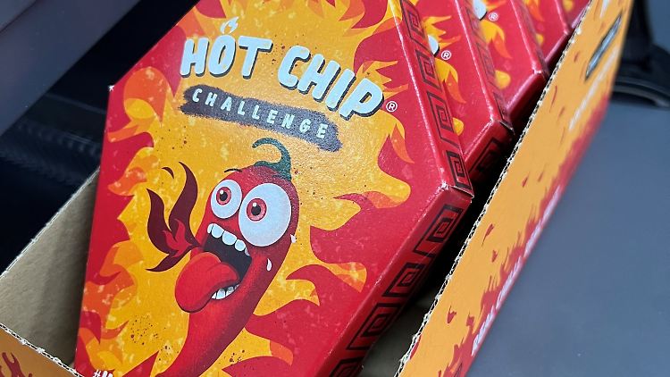 Extrem scharfe Chips sind gesundheitsgefährdend.