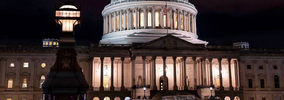 Die Laufzeit des vom US-Kongress beschlossenen aktuellen Übergangshaushalts endet am Samstag.