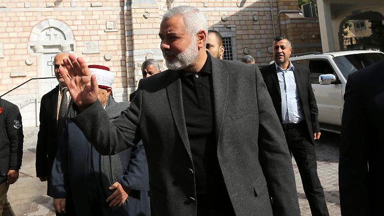 Ismail Hanija wird als "übergreifender" Chef der islamistischen Hamas eingestuft.