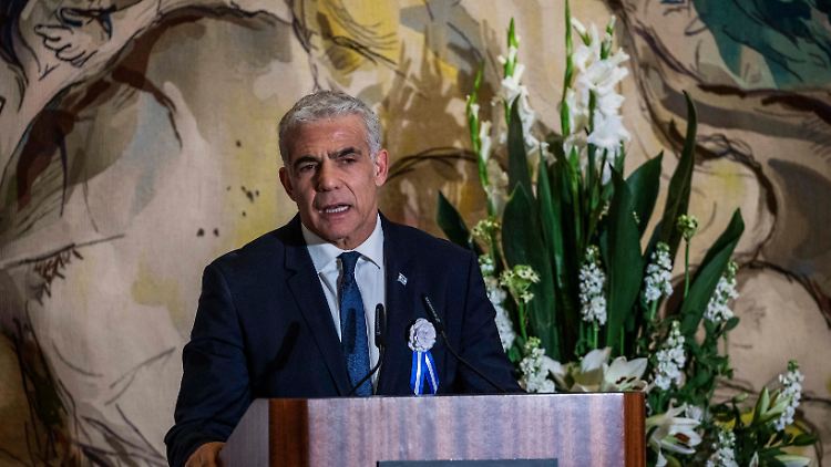 Von Juli bis Dezember 2022 diente Lapid bereits als Premierminister Israels. 