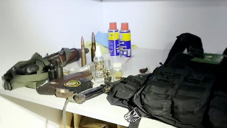 Laut IDF wurden mehrere Taschen mit Waffen für je einen Kämpfer gefunden.