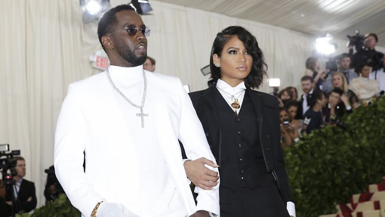 Diddy und Cassie gemeinsam bei der Met-Gala 2018.