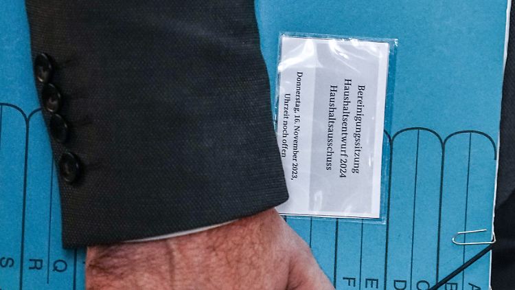 In weniger als einer Woche soll der Haushaltsentwurf für 2024 stehen