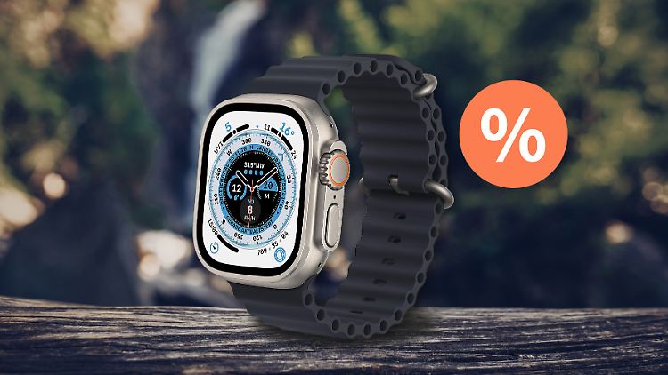 Die Apple Watch Ultra ist zum Black Friday unter den zahlreichen Schnäppchen.