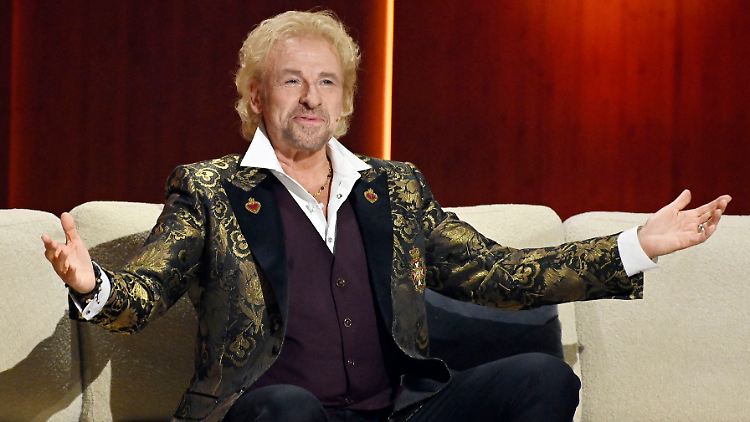Er macht uns nur noch einmal den Zampano: Thomas Gottschalk.