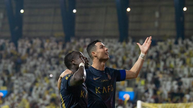 Cristiano Ronaldo (r.) war First Mover, Sadio Mané kam im Sommer.