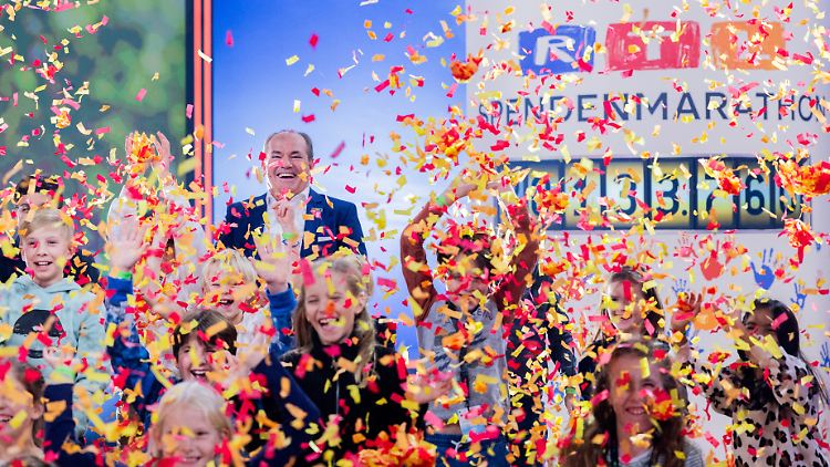 Der 28. RTL-Spendenmarathon brachte 20,1 Millionen Euro.