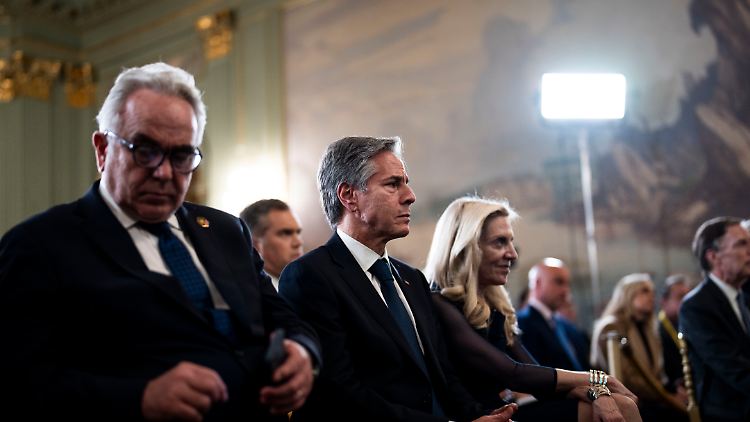 Gespannt, was Biden sagen wird: US-Außenminister Antony Blinken.