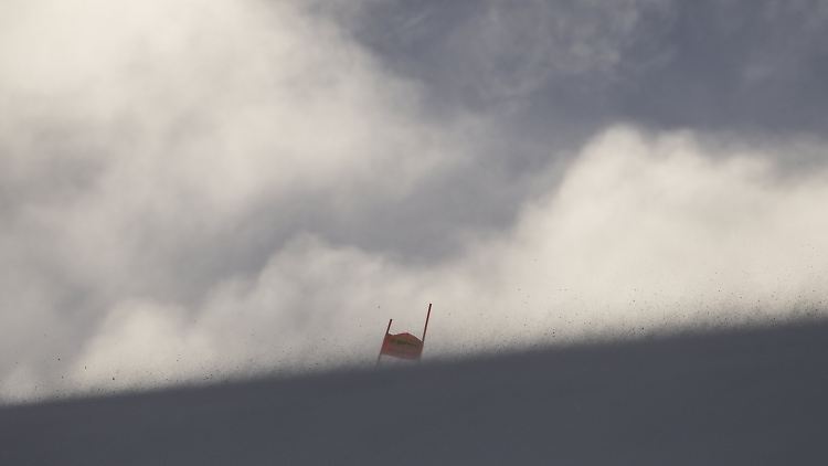 Es ist windig am Matterhorn.