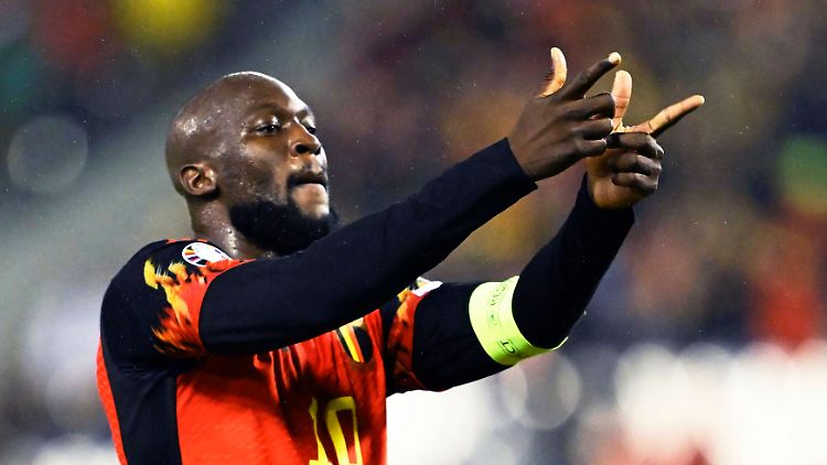Schießt aus allen Rohren: Romelu Lukaku.