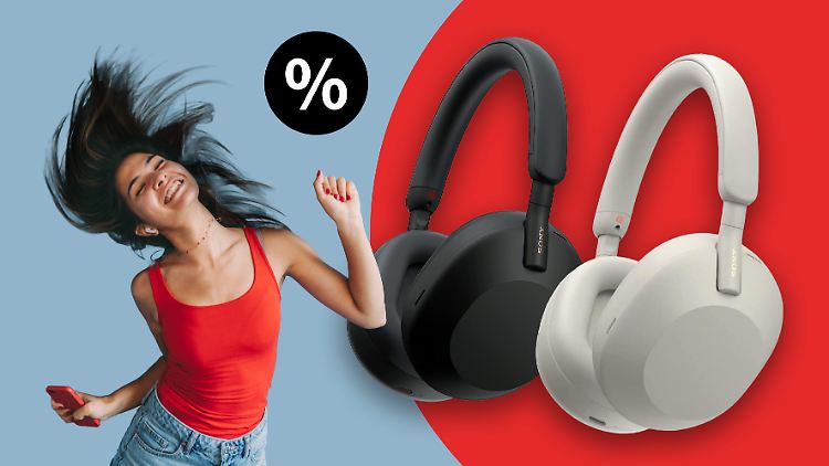 Sony WH-1000XM5: Zum Black Friday gibt es die Kopfhörer günstiger.