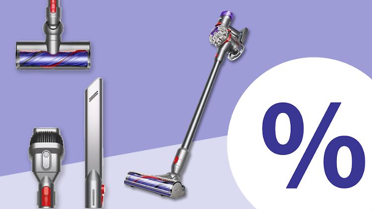Das gefragte Dyson-Modell V8 Motorhead ist aktuell im Black-Friday-Sale.