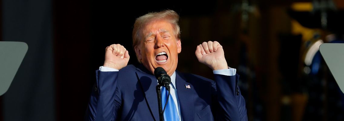 Donald Trump veröffentlicht einen Brief, bei dem es sich um eine fachliche Einschätzung seines Arztes handeln soll, der ihm einen "ausgezeichneten" Gesundheitszustand attestiere.