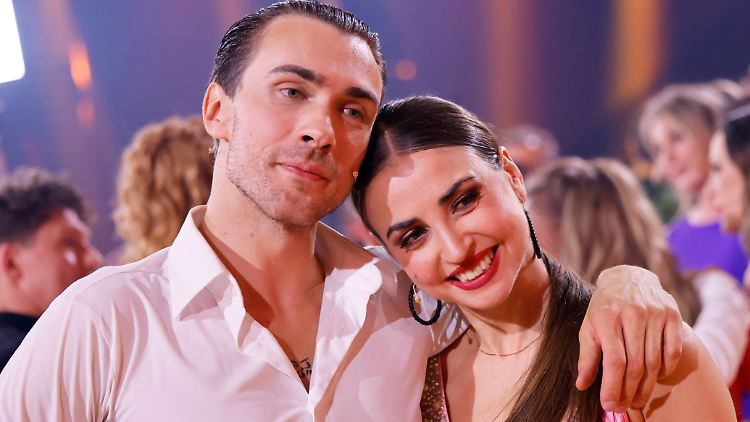 Getrennt? Oder noch nie zusammen? Ekaterina Leonova und Timon Krause.