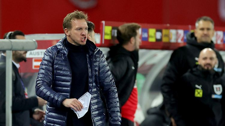 Wütend: Julian Nagelsmann.