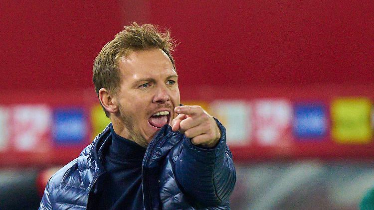 Sehr aufgeregt: Julian Nagelsmann.