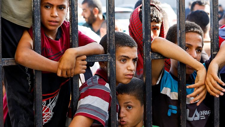 Im Gazastreifen leben eine Million Kinder. Laut UNICEF sind alle durch die Folgen des Krieges "von Ernährungsunsicherheit bedroht".