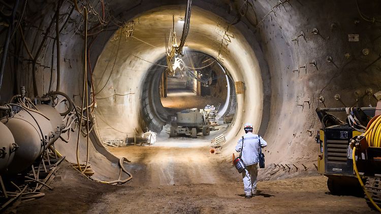 Kilometerlang erstreckt sich das Tunnelnetz in dem stillgelegten Eisenerz-Bergwerk.