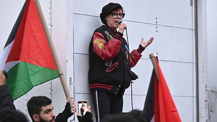 Ihr Auftritt bei einer Demo in New York hat für sie nun Konsequenzen: Susan Sarandon. 