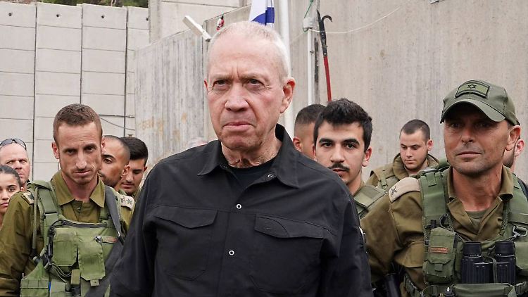Israels Verteidigungsminister Gallant erwartet noch wochenlange "intensive" Kämpfe.