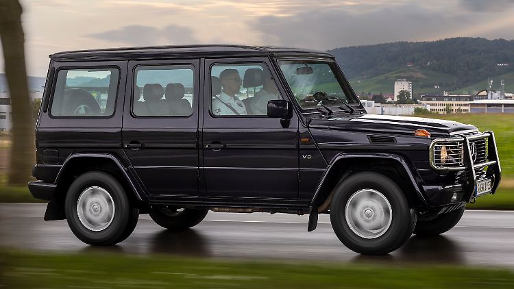 Ein großes Auto war die G-Klasse nie mit gerade einmal 4,77 Metern Außenlänge.