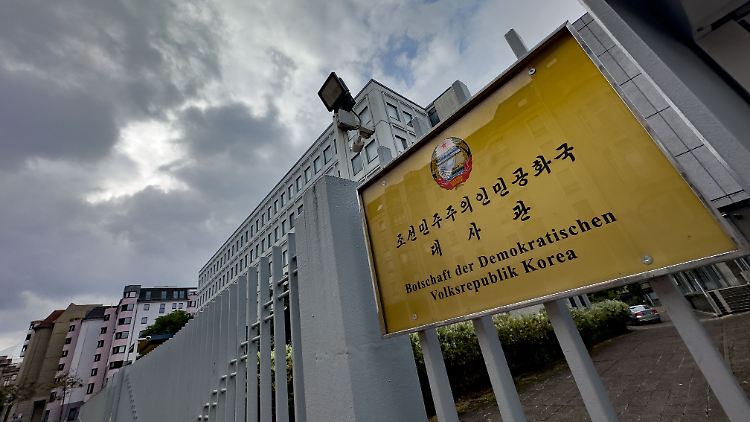Die nordkoreanische Botschaft in Berlin ist von der Schließungswelle nicht betroffen.