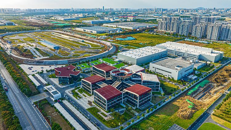 Das Volkswagen-Werk in Hefei im Osten Chinas.