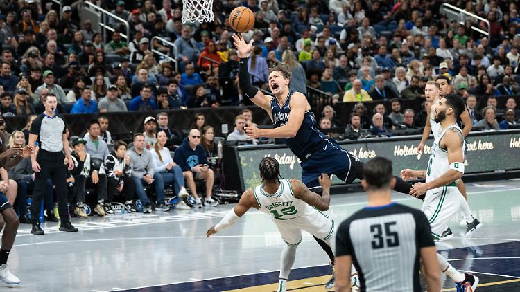 Immer voller Einsatz: Moritz Wagner.