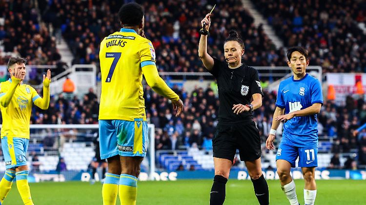 Welch in der Partie zwischen Birmingham und Sheffield Wednesday.