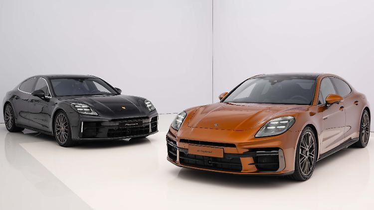 Wer genau hinschaut, erkennt das neue Panamera-Modell an den Scheinwerfern. Grundsätzlich unterscheiden sich die letzten beiden Generationen allerdings bloß in Nuancen.