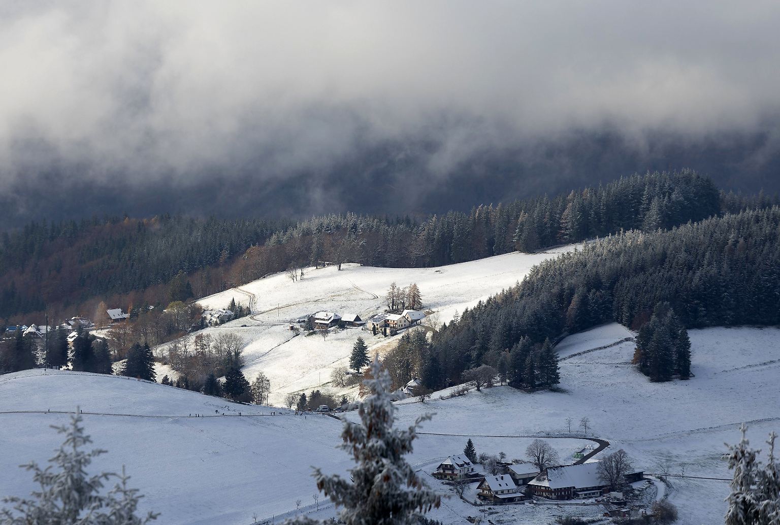 Am Wochenende gab es in einigen Regionen Deutschlands den ersten Schnee der Saison. 