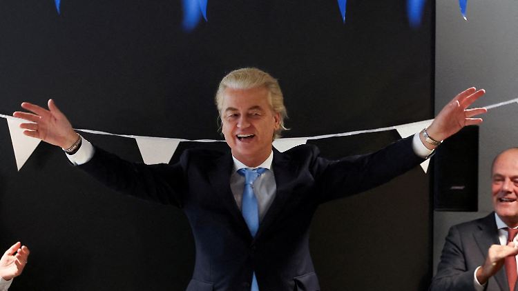 Geert Wilders wird wegen seiner rechtspopulistischen Positionen oft mit Donald Trump verglichen. 