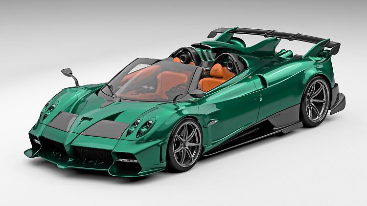 Nur acht Exemplare will Pagani vom Imola Roadster bauen.