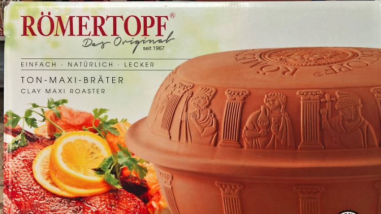 Steht in vielen deutschen Küchen: der Römertopf.