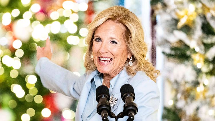 Suche nach Hoffnung und Heilung: Jill Biden erläutert ihre Weihnachtsvision. 
