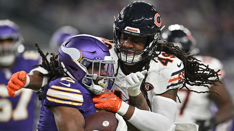 Bears und Vikings lieferten sich ein unansehnliches Football-Spiel.