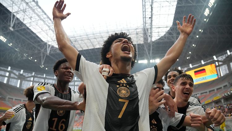 Paris Brunner und die DFB-Junioren spielen um den WM-Titel.