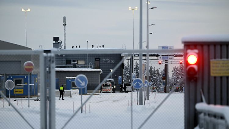 Der Grenzübergang Raja-Jooseppi im äußersten Norden Finnisch-Lapplands wird Donnerstag dichtgemacht.